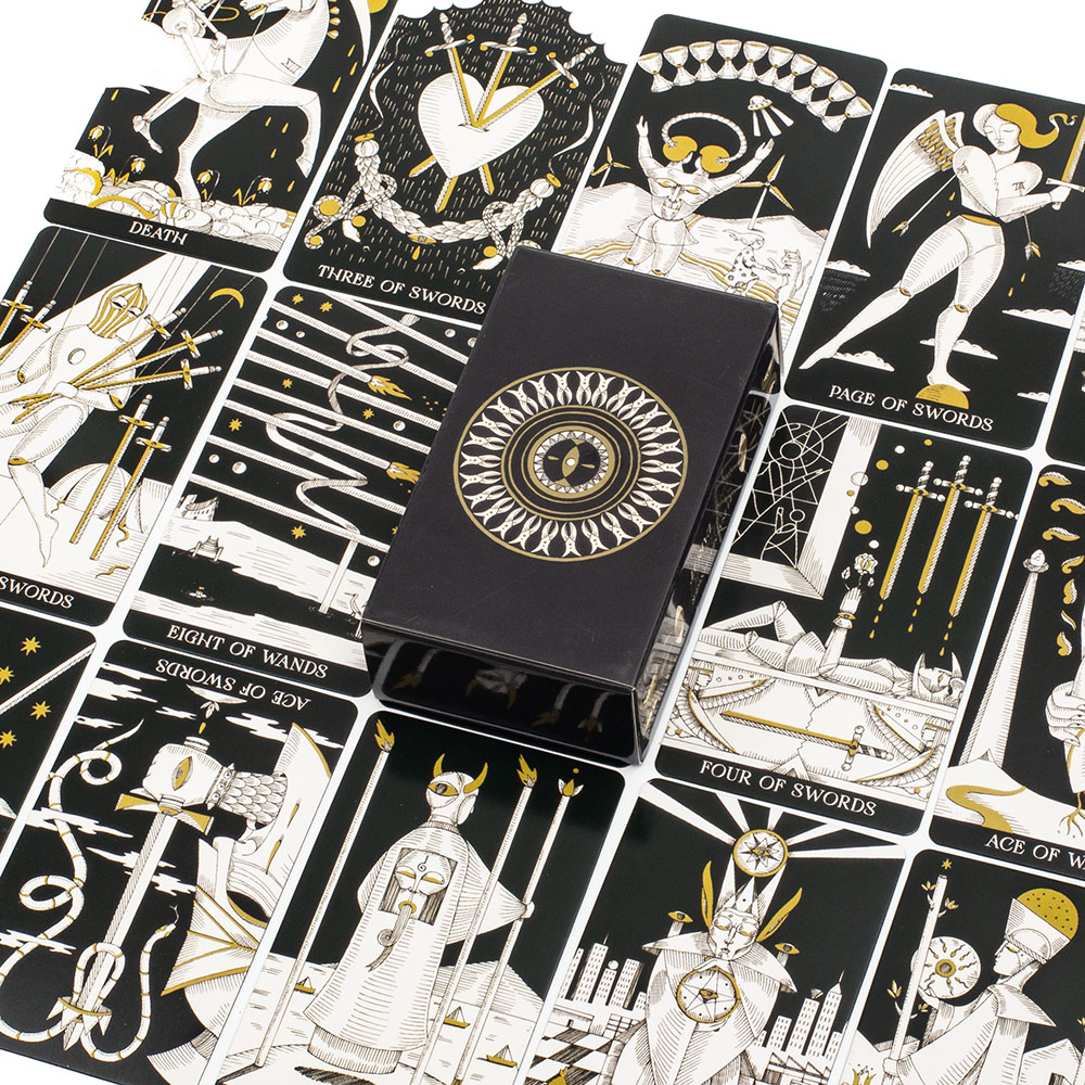 Tarot Deck With Guidebook - 78Pcs Symbolic Soul Tarot Cards Cards