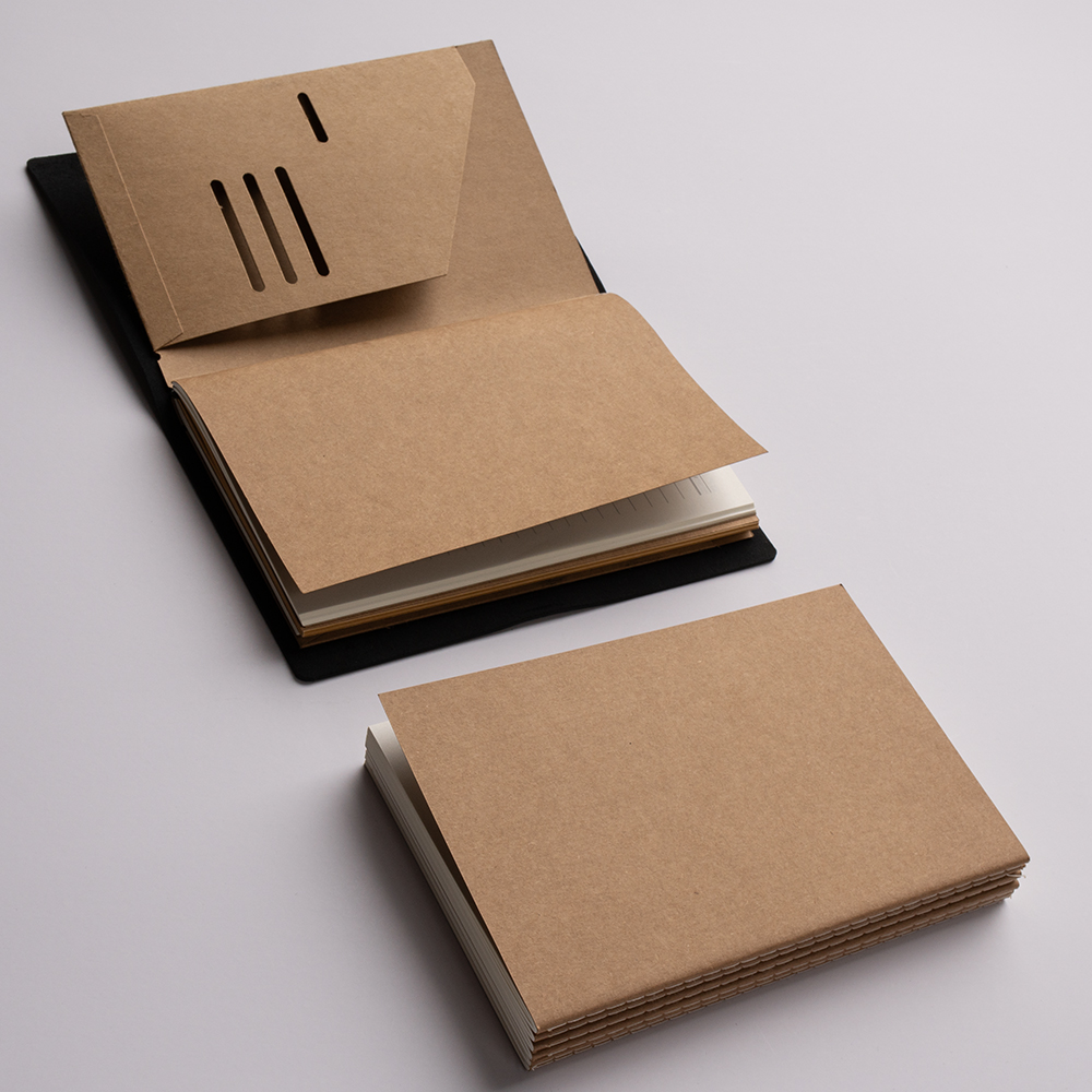 3-Piece A5/Standard Size Refil - Vintage Leather Journal Notebook ulasan dan harga
