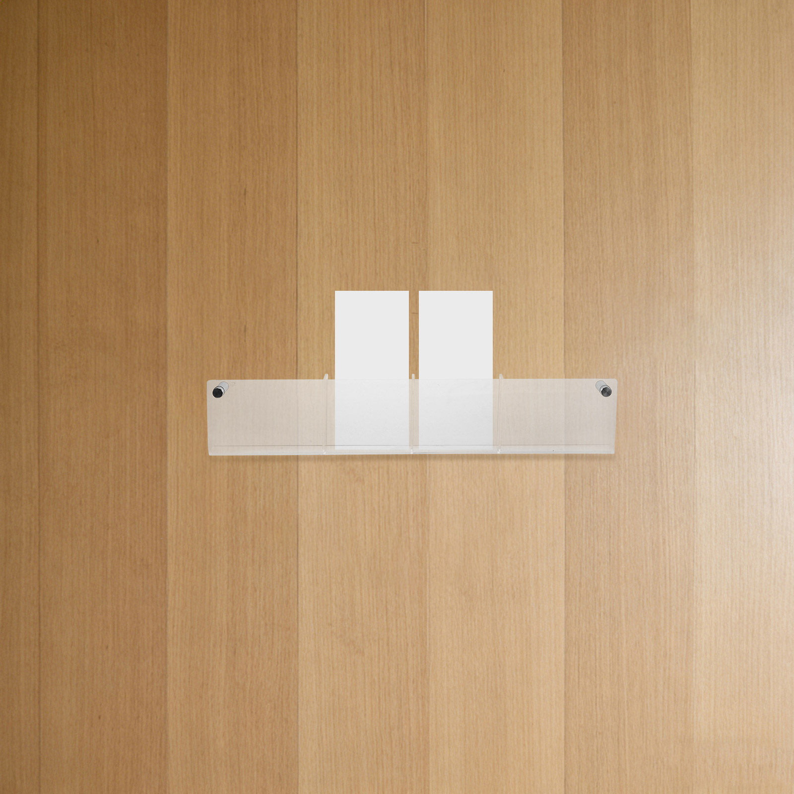 Wall Mounted Acrylic Brochure  - Magazines ulasan dan harga