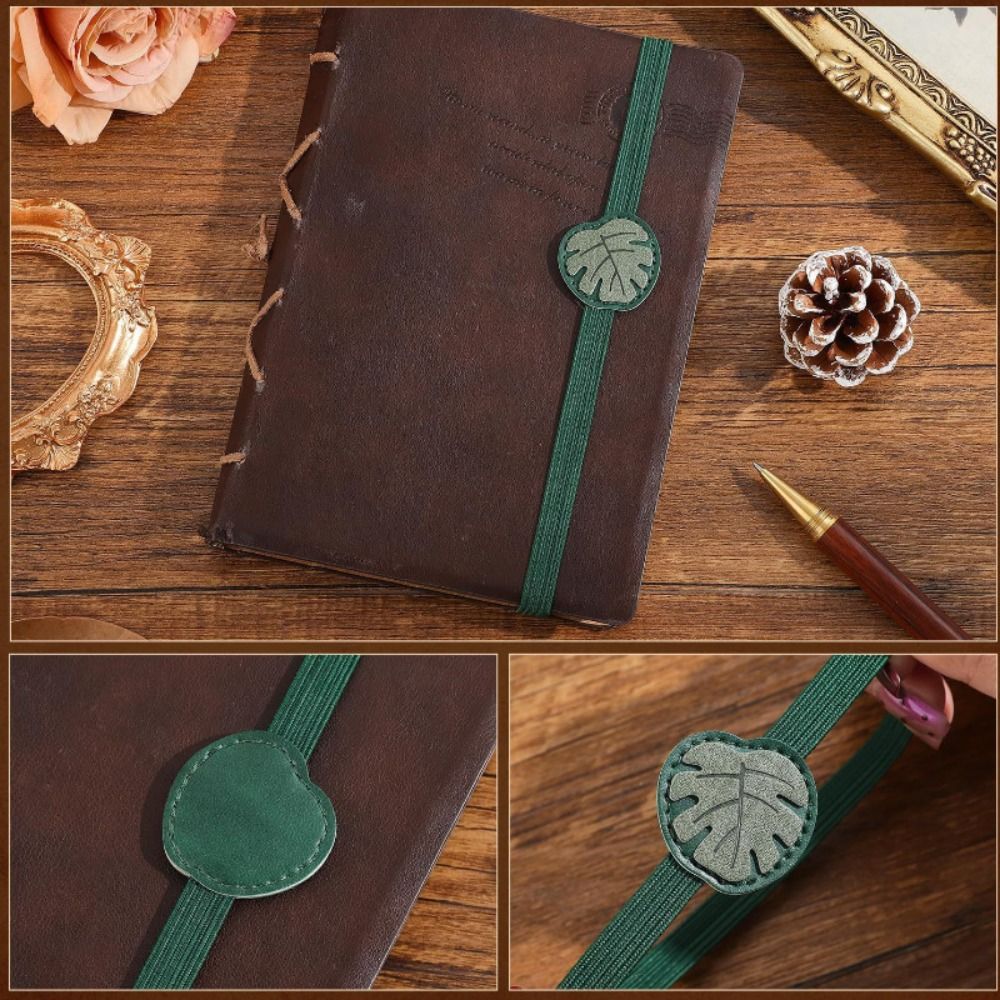 Vintage Elastic Bands Leather  - Vintage Leather Journal Notebook ulasan dan harga