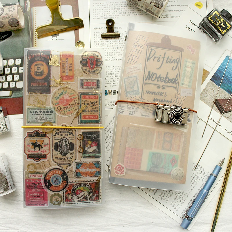 Travelers Notebook Journal Ins - Vintage Leather Journal Notebook ulasan dan harga