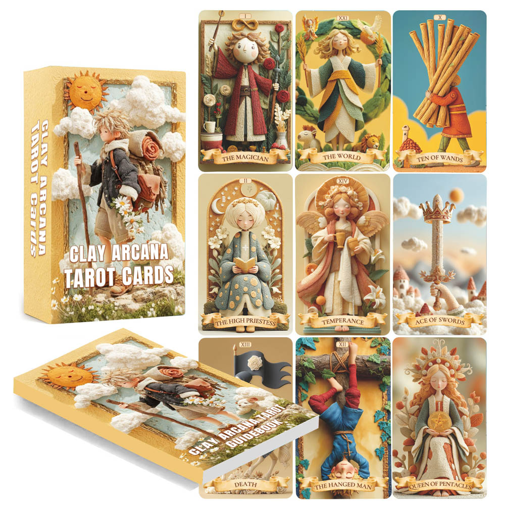 78 Tarot Cards Set, 13x8 Cm Th - Tarot Deck With Guidebook ulasan dan harga