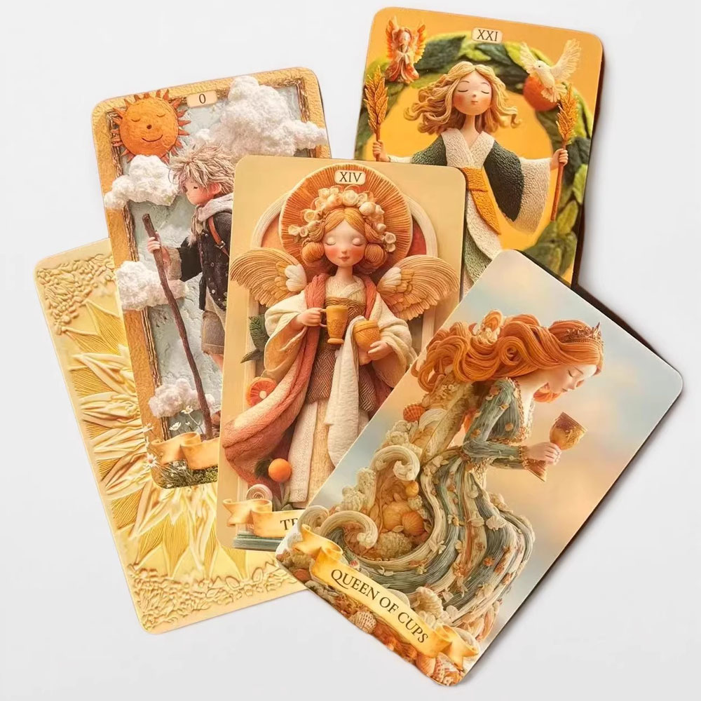 78 Tarot Cards Set, 13x8 Cm Th - Tarot Deck With Guidebook ulasan dan harga