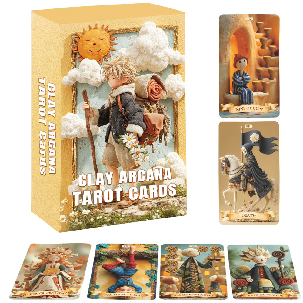 78 Tarot Cards Set, 13x8 Cm Th - Tarot Deck With Guidebook ulasan dan harga