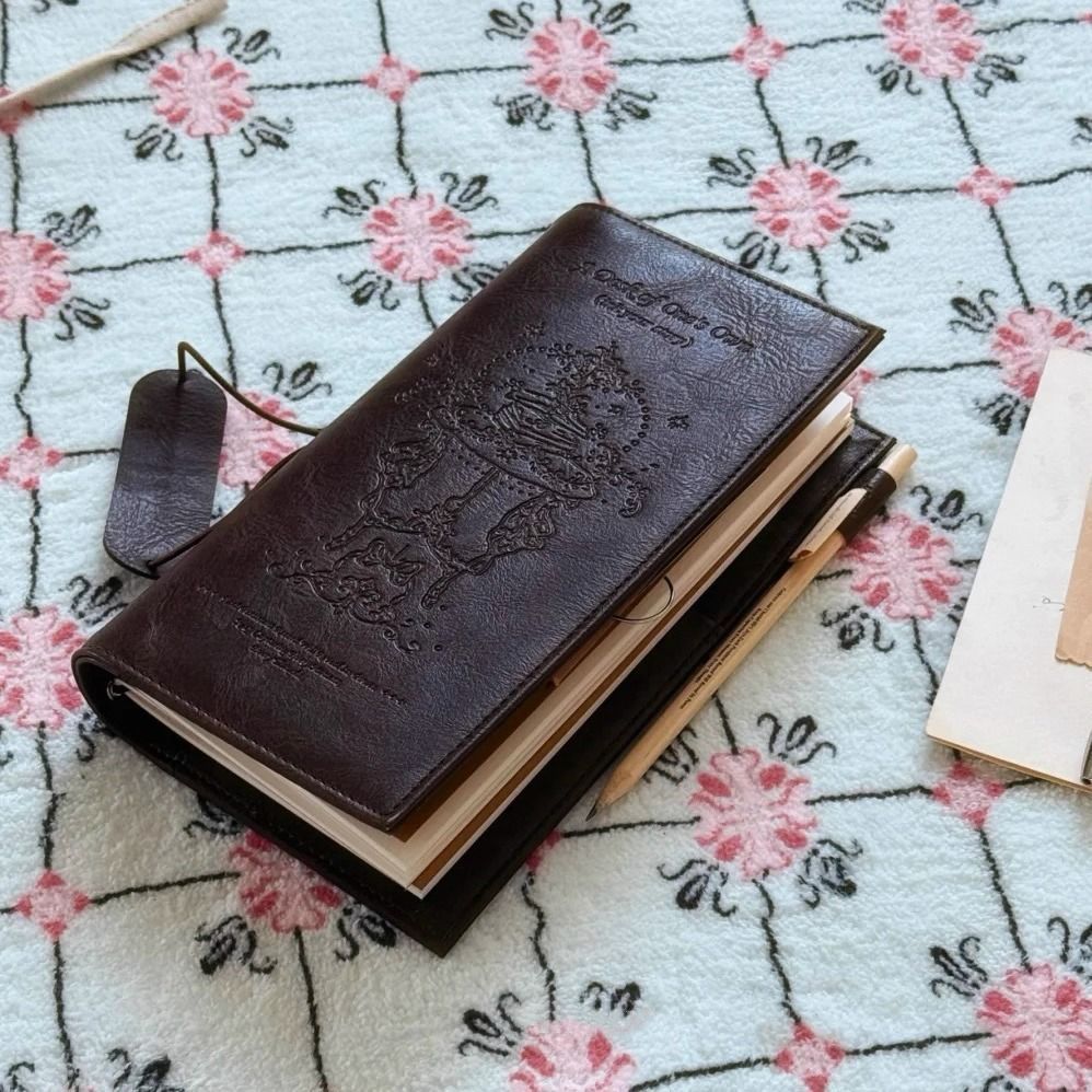 Vintage Black Notebook PU Leat - Vintage Leather Journal Notebook ulasan dan harga