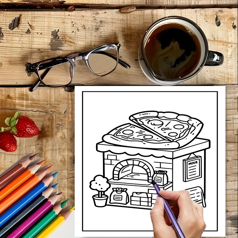 Coloring Book Little Spaces fo - Adult Coloring Book Stress Relief ulasan dan harga
