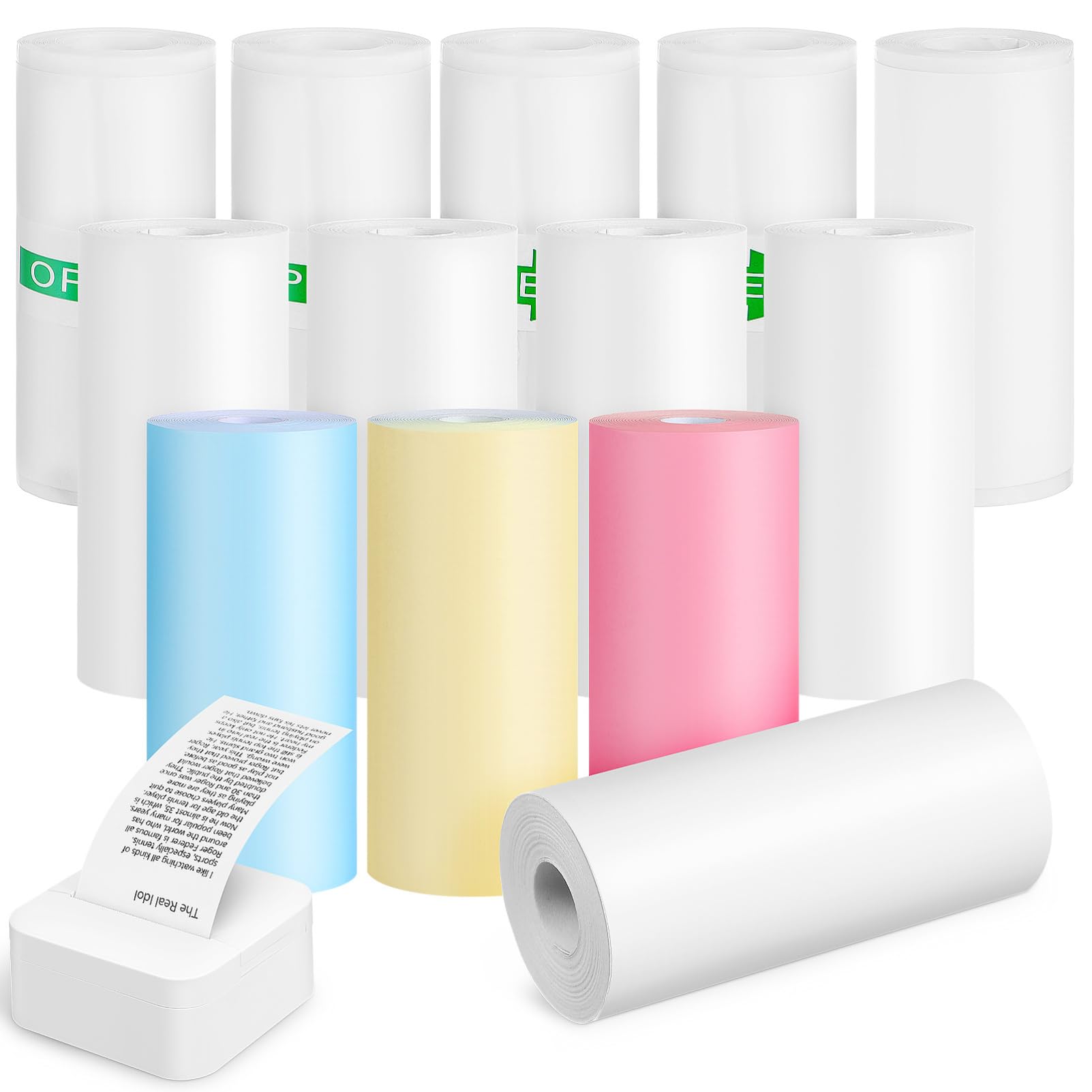 Mini Thermal Printer Paper 13  - Mini Pocket Thermal Printer Paper Roll ulasan dan harga
