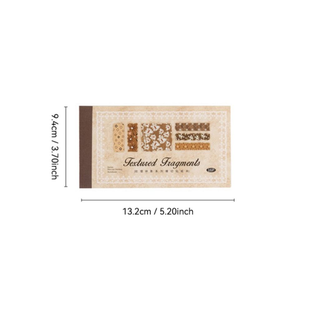 16pcs Textured Fragments Serie - Books ulasan dan harga