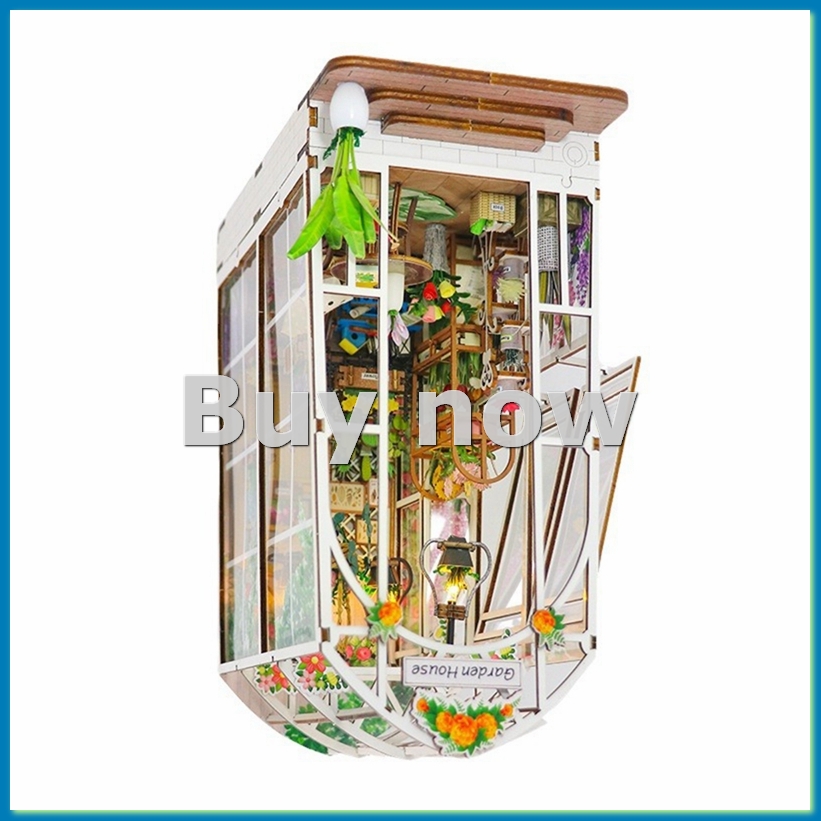 Book Nook Kit DIY Miniature Ho - Books ulasan dan harga