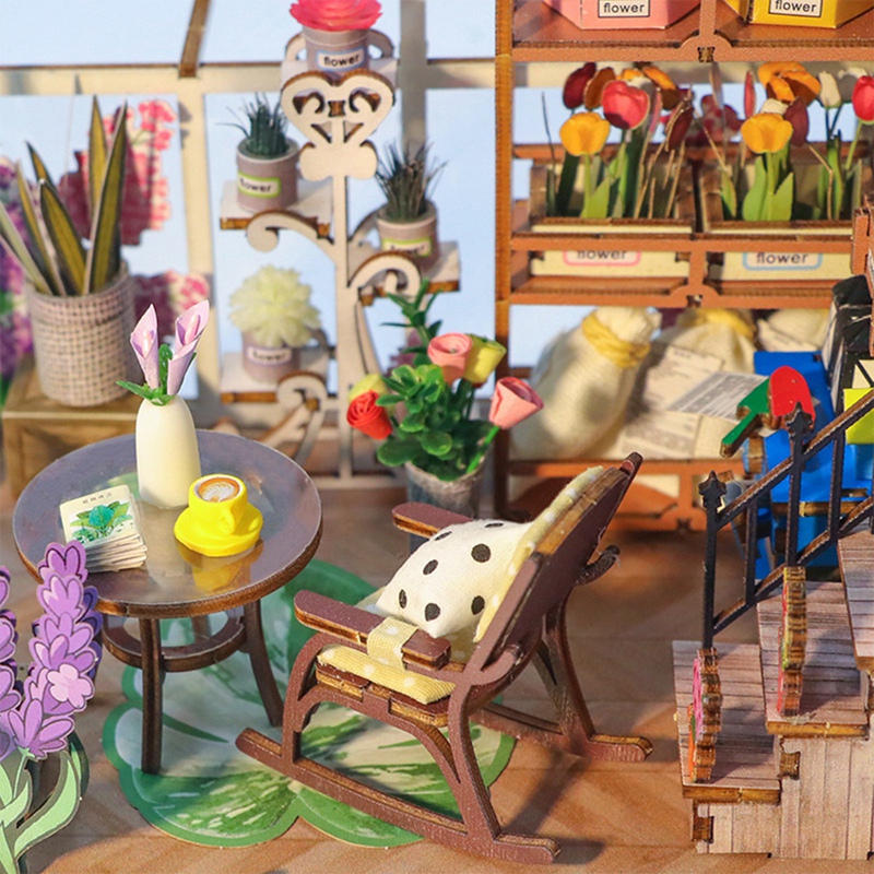 Book Nook Kit DIY Miniature Ho - Books ulasan dan harga