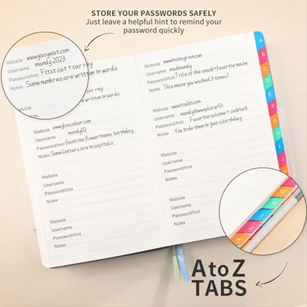 N82R Password Keeper Book with - Books ulasan dan harga