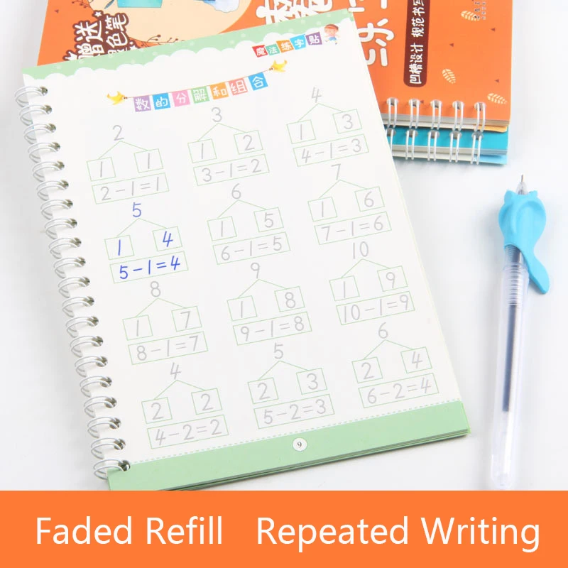 English Maths Chinese Radical  - Chinese Calligraphy Practice Book ulasan dan harga