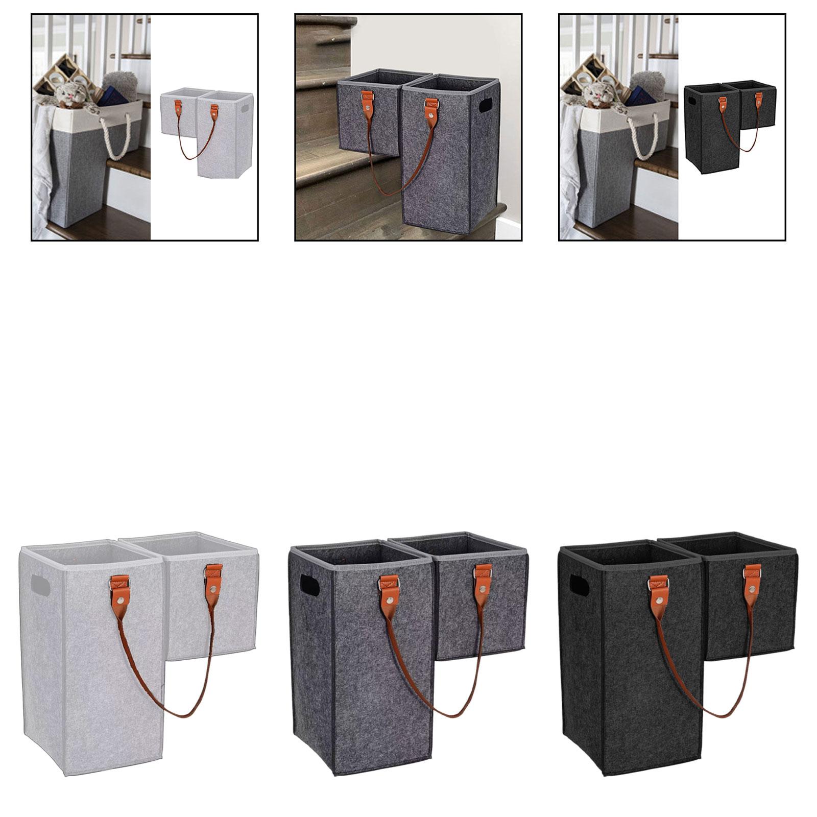 Felt Stair Storage Basket Bag  - Books ulasan dan harga