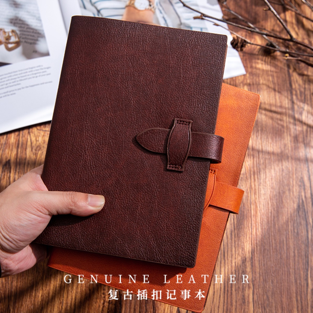 2026 New Crafted from premium  - Vintage Leather Journal Notebook ulasan dan harga