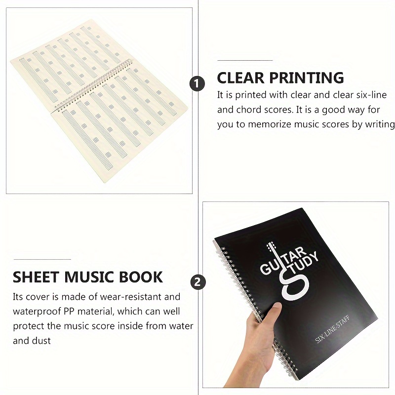 50 Pages Guitar Tablature Note - Blank Sheet Music Notebook ulasan dan harga