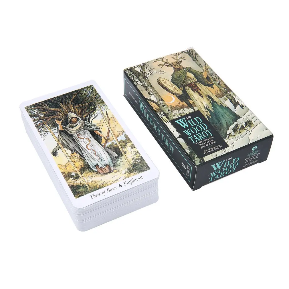 The Wild Wood Tarot Cards A 78 - Tarot Deck With Guidebook ulasan dan harga