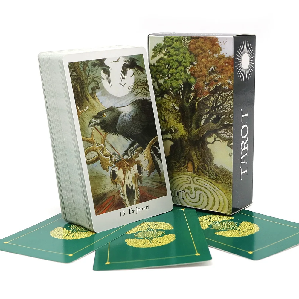 The Wild Wood Tarot Cards A 78 - Tarot Deck With Guidebook ulasan dan harga