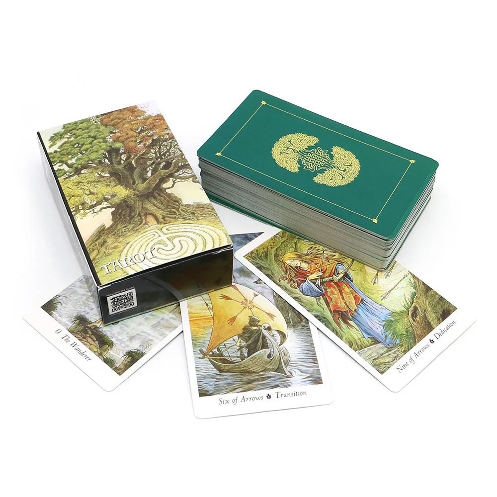 The Wild Wood Tarot Cards A 78 - Tarot Deck With Guidebook ulasan dan harga