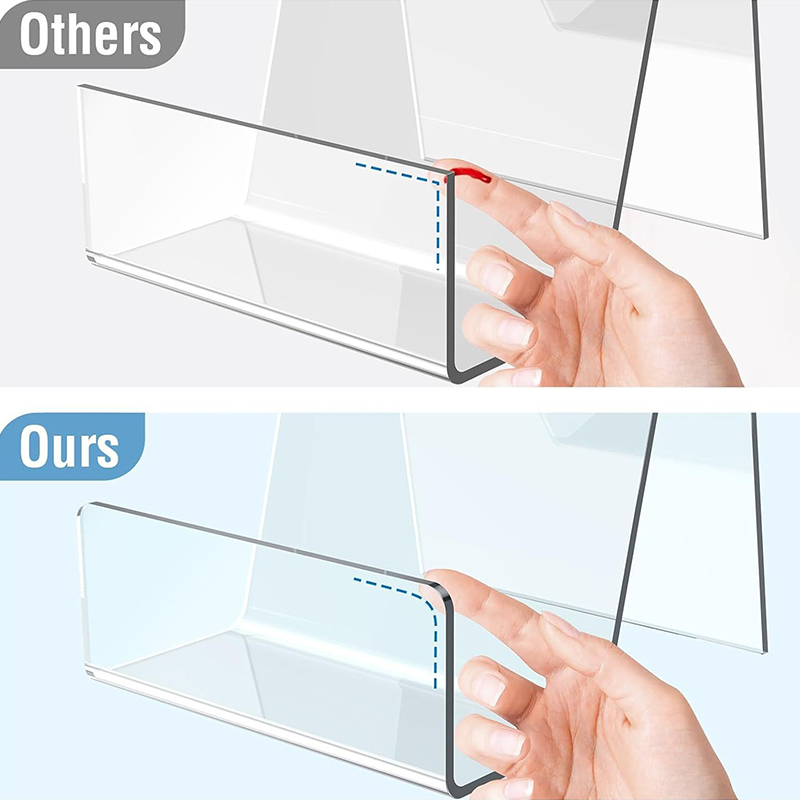 Magazine Display Stand Comic B - Clear Acrylic Book Stand Holder ulasan dan harga