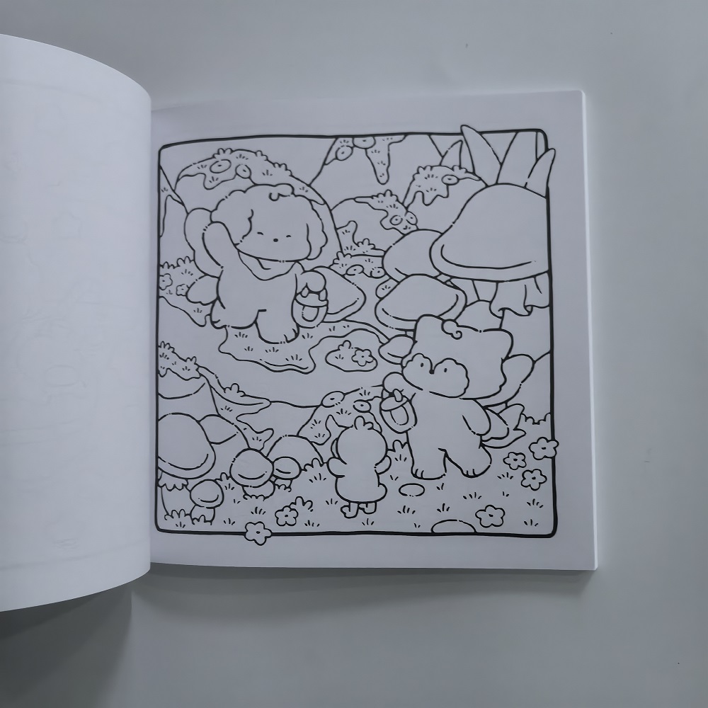 Dreamy Fuzzy Cute & Cozy Color - Adult Coloring Book Stress Relief ulasan dan harga