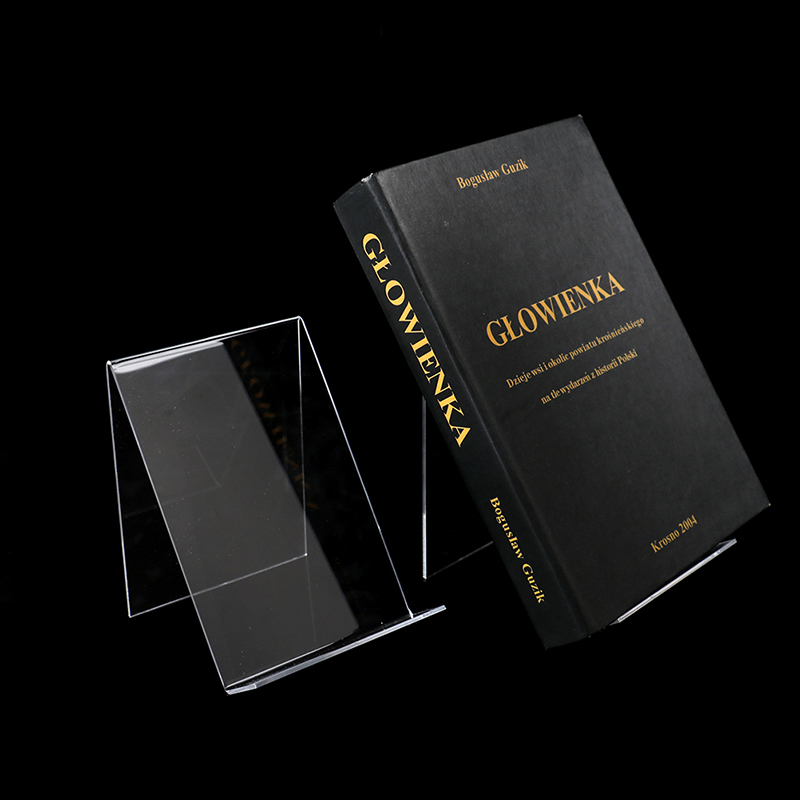 1pc Acrylic Book Display Stand - Clear Acrylic Book Stand Holder ulasan dan harga