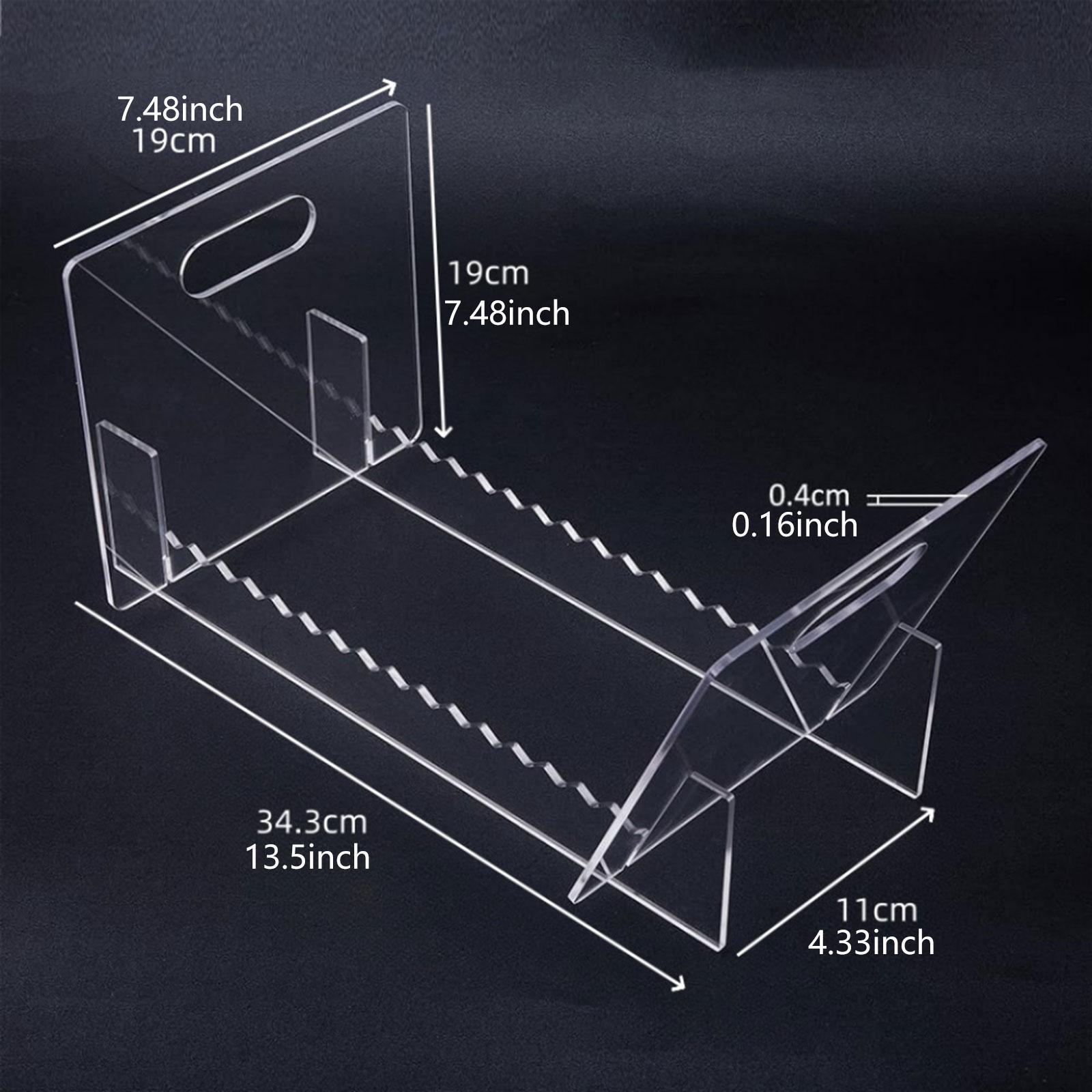Acrylic Vinyl Record Holder,Re - Clear Acrylic Book Stand Holder ulasan dan harga