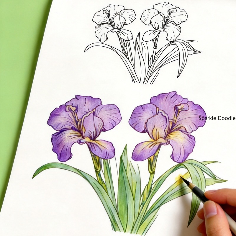 An Adult Decompression Flower  - Chinese Calligraphy Practice Book ulasan dan harga