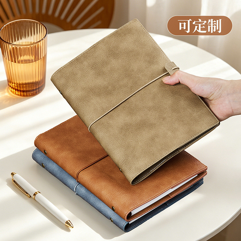 A5 Vintage Faux Leather Refill - Vintage Leather Journal Notebook ulasan dan harga